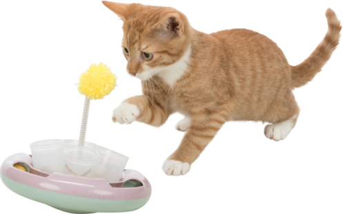 Игра-качалка "TRIXIE" для кошек "Junior Snack & Play", Ø18 см фото в интернет-магазине ZooVsem.by