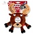 Игрушка "GiGwi" для собак "Лось с пищалкой", 19 см фото в интернет-магазине ZooVsem.by
