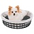 Корзина "TRIXIE" для собак "Feira", ø 45 см, серая/белая фото в интернет-магазине ZooVsem.by